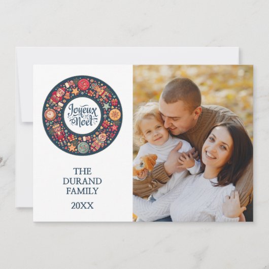 Joyeux Weihnachten (Vorderseite)