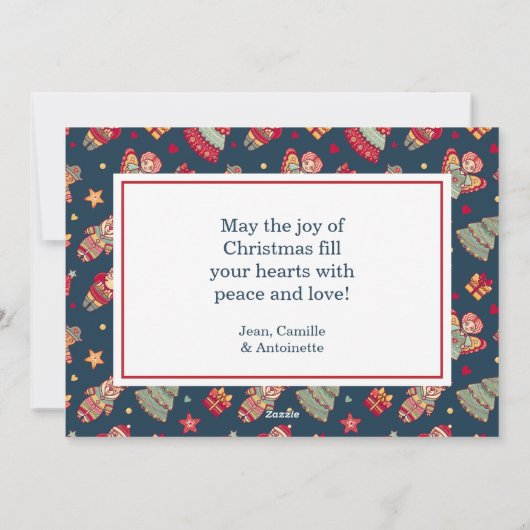 Joyeux Weihnachten (Rückseite)