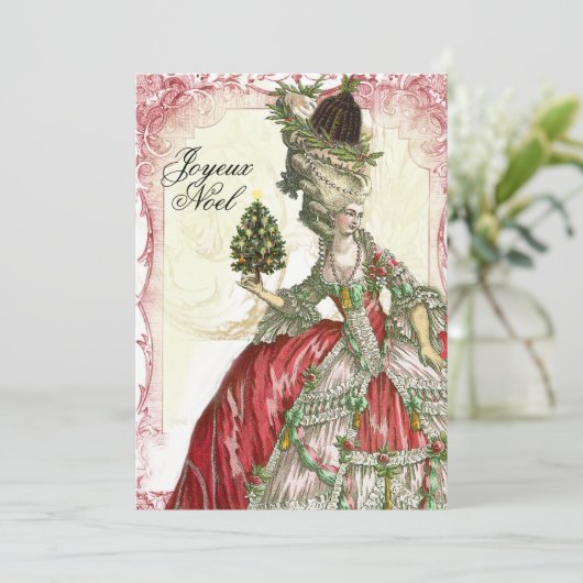 Joyeux Weihnachten (Stehend Vorderseite)