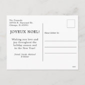 Joyeux Weihnachten 3 Foto (Rückseite)