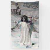 Joyeux Weihnachten Banner (Vertikal)