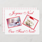 Joyeux Weihnachten Best Friends Pets First Weihnac (Vorne/Hinten)