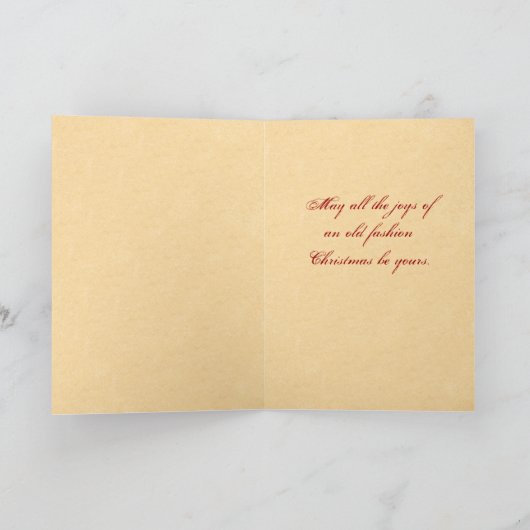 Joyeux Weihnachten Card (Innenseite)