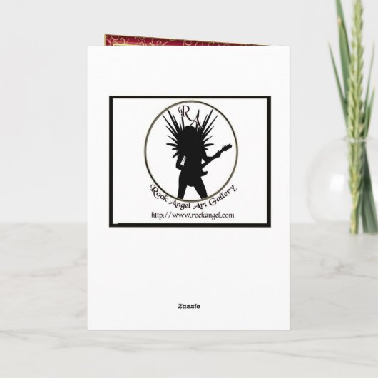 Joyeux Weihnachten Card (Rückseite)