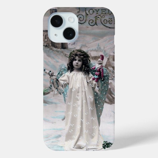 Joyeux Weihnachten Case-Mate iPhone Hülle (Rückseite)