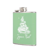 Joyeux Weihnachten Flachmann (Links)
