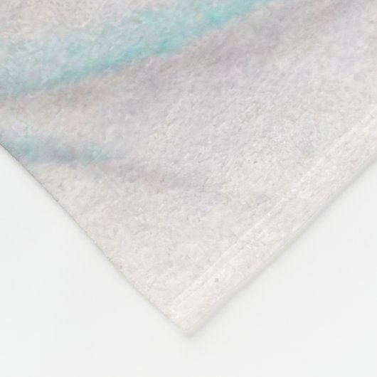 Joyeux Weihnachten Fleecedecke (Ecke)