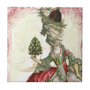 Joyeux Weihnachten Fliese