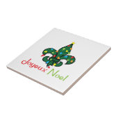 Joyeux-Weihnachten Fliese (Seite)