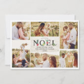 Joyeux Weihnachten French Modern Christmas Fotos C (Vorderseite)