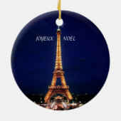 JOYEUX, WEIHNACHTEN (FROHE WEIHNACHTEN) KERAMIKORNAMENT (Hinten)