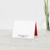 Joyeux Weihnachten funky blauen, schicken Weihnach (Rückseite)