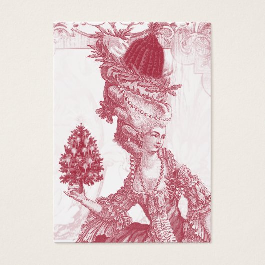 Joyeux-Weihnachten (gerouge) Elfenbeinfest - Tag d (Vorderseite)