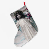 Joyeux Weihnachten Großer Weihnachtsstrumpf (Rückseite (Hängend))