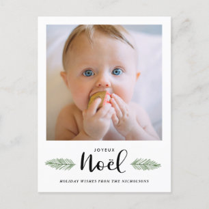 Joyeux Weihnachten Handgeschriebenes Skript Weihna