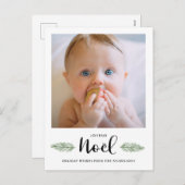 Joyeux Weihnachten Handgeschriebenes Skript Weihna (Vorne/Hinten)