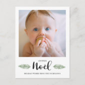 Joyeux Weihnachten Handgeschriebenes Skript Weihna (Vorderseite)