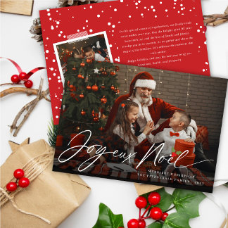 Joyeux Weihnachten Handwriting Script Weihnachtsge