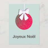 Joyeux Weihnachten Holiday (Vorderseite)