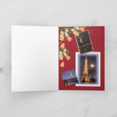 Joyeux Weihnachten illustriert Paris (Innenseite)