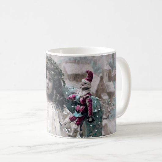 Joyeux Weihnachten Kaffeetasse (VorderseiteRechts)