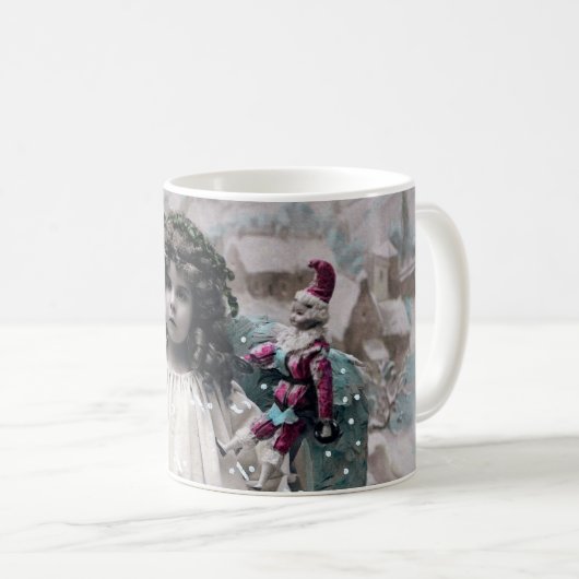 Joyeux Weihnachten Kaffeetasse (VorderseiteRechts)