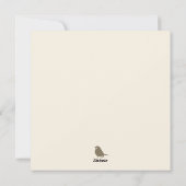 Joyeux Weihnachten Little Bird Weihnachten (Rückseite)