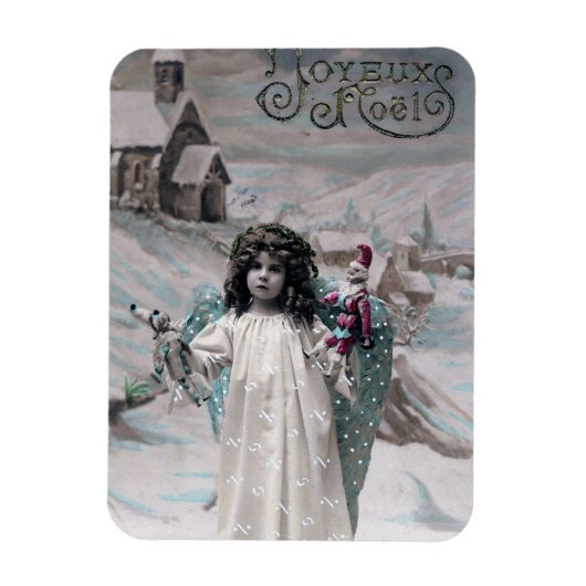 Joyeux Weihnachten Magnet (Vertikal)