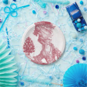 Joyeux Weihnachten Marie Antoinette, französisch Pappteller (Party)