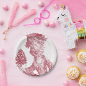 Joyeux Weihnachten Marie Antoinette, französisch Pappteller (Party)