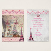 Joyeux Weihnachten Marie Antoinette Palace de Vers (Vorne & Hinten)