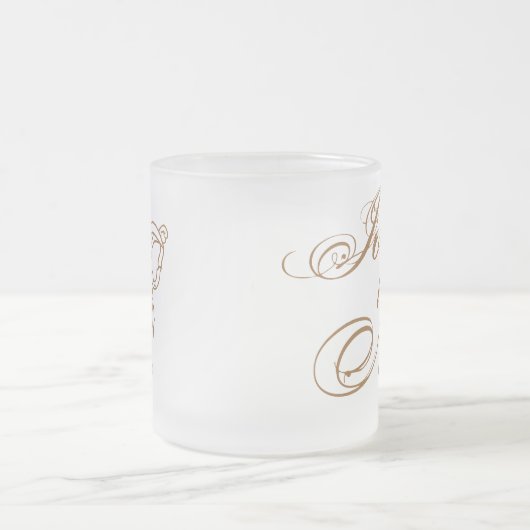 Joyeux Weihnachten Mattglastasse (Mittel)