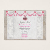 Joyeux Weihnachten Palace de Versailles Marie Anto (Rückseite)