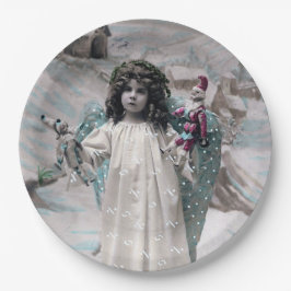 Joyeux Weihnachten Pappteller