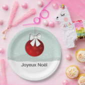Joyeux Weihnachten Pappteller (Party)