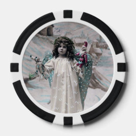 Joyeux Weihnachten Pokerchips