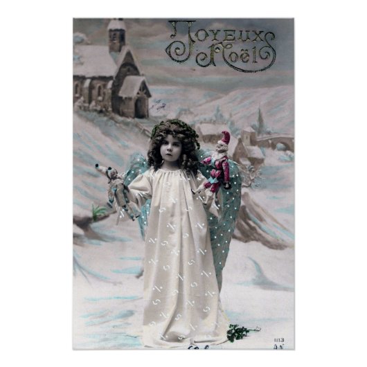 Joyeux Weihnachten Poster (Vorderseite)