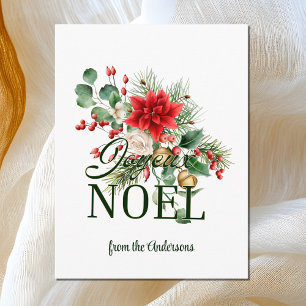 Joyeux-Weihnachten Postkarte