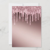 Joyeux Weihnachten Rose Gold Vintag Weihnachten (Rückseite)