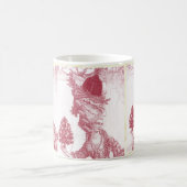 Joyeux-Weihnachten (rouge) Kaffeetasse (Mittel)