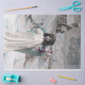 Joyeux Weihnachten Seidenpapier (Basteln)