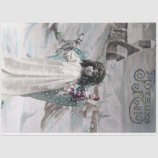 Joyeux Weihnachten Seidenpapier