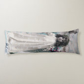 Joyeux Weihnachten Seitenschläferkissen (Rückseite)