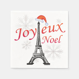 Joyeux Weihnachten Serviette