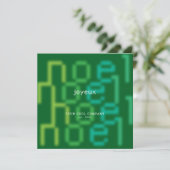 JOYEUX WEIHNACHTEN TECH SCHRIFTART CORPORATE FOTO (Stehend Vorderseite)