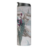 Joyeux Weihnachten Thermosbecher (Nach rechts gedreht)