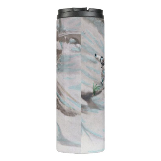 Joyeux Weihnachten Thermosbecher (Rückseite)