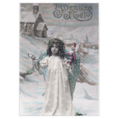 Joyeux Weihnachten Tischdecke (Vorderseite)