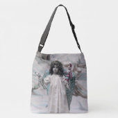 Joyeux Weihnachten Tragetaschen Mit Langen Trägern (Rückseite)