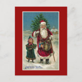 Joyeux Weihnachten Vintag Französisch Weihnachten (Vorderseite)